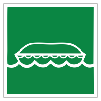 Знак безопасности 4.04 Спасательная шлюпка